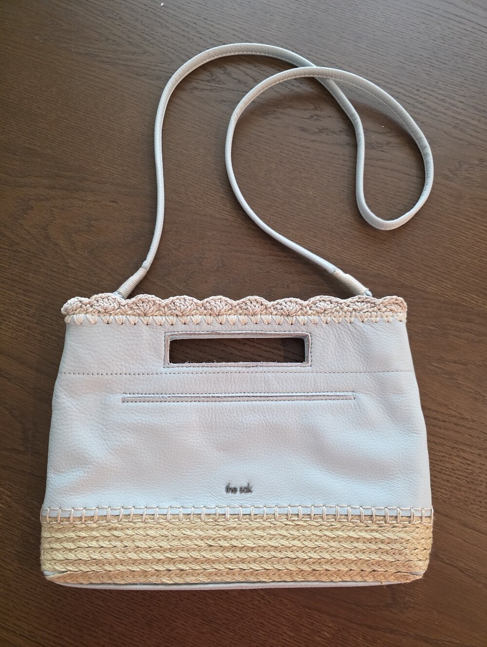 Vintage The Sak Linden Baby Blue Crossbody